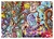 Quadro colorido, abstrato, horizontal, quadro cheio, quadro abstrato, decoração, arte abstrata, arte fine art, alta qualidade de impressão, arte, detalhes, arte colorida, quadro para sala, quadro para quarto, chrystiane corrêa, impressão, homedecor