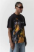 T-SHIRT BOXY THESAINT ON FIRE - BLACK - comprar online