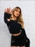CROPPED SCARLET PRETO