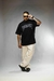 CAMISETA OVER CANDLE - PRETO