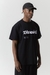 T-SHIRT BOXY HANDWRITING - BLACK na internet