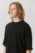 T-SHIRT UNIC BASIC EMBROIDERY - BLACK - Wuste Streetwear