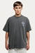 T-shirt Over Boxy " SOUL " - Cinza Estonado