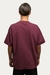 T-shirt Over Boxy " SINCE " - Bordô na internet