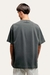 T-shirt Over Boxy " BASIC " - Cinza Estonado - comprar online