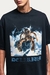 T-shirt Over Boxy " TAKE A RISK " - Preto - comprar online