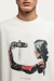 T-shirt Over Boxy " DONT LOOK BACK " - Off-White - comprar online