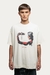 T-shirt Over Boxy " DONT LOOK BACK " - Off-White