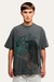 T-shirt Over Boxy " SMOKED "