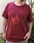 Remera Pez bordo