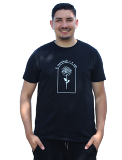 Camiseta Cristã Masculina - O Importante é a Rosa - EJC na internet