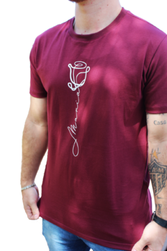 Camiseta Cristã Masculina - Rosas Maria - loja online