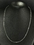 Corrente 4mm Cartier 60 centímetros De Prata Italiana 925