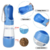 Garrafa Portátil 2 em 1 para Pets | Bebedouro e Comedouro Integrado para Passeios e Viagens - comprar online