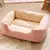 Cama de Pelúcia Quente para Seu Pet | Ninho de Luxo e Macia para Cachorro e Gato - Pegada Pet - Cuide do Seu Pet com Qualidade e Amor!