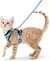 Peitoral Macio e Seguro para Gatos + Guia resistente - Pegada Pet - Cuide do Seu Pet com Qualidade e Amor!