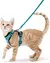 Peitoral Macio e Seguro para Gatos + Guia resistente - Pegada Pet - Cuide do Seu Pet com Qualidade e Amor!
