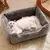 Cama de Pelúcia Quente para Seu Pet | Ninho de Luxo e Macia para Cachorro e Gato - comprar online