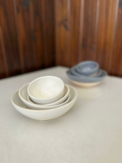 Juego de Cazuelas/ Bowls de Ceramica - comprar online