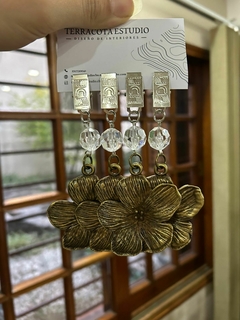 Pesa Mantel Magnolia bronce