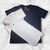 Remera Algodón Peinado Polo - Logo Bordado