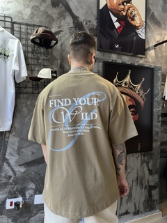 CAMISETA TYPHOGRAFIC ALLG. BEGE - comprar online