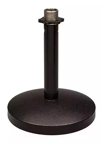 SUPORTE DE MIC COM BASE REDONDA MESA EM METAL REFORÇADO