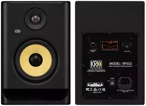 PAR MONITOR REFERENCIA ÁUDIO ESTÚDIO PROFISSIONAL KRK RP5 G5