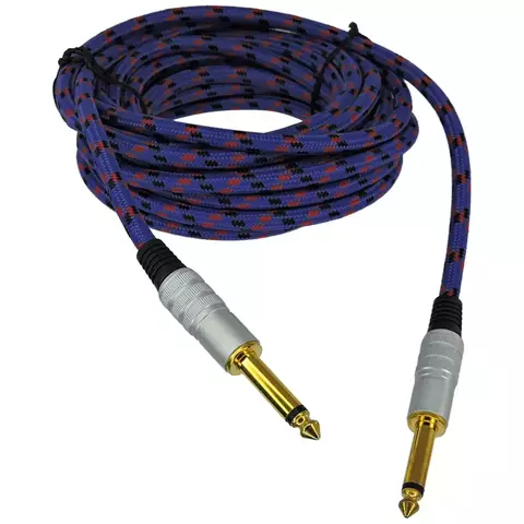CABO P10 INSTRUMENTO EM TECIDO 5MTRS