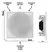 SISTEMA SOM AMBIENTE BLUETOOTH QUADRADO BRANCO ALEXA GOOGLE - comprar online