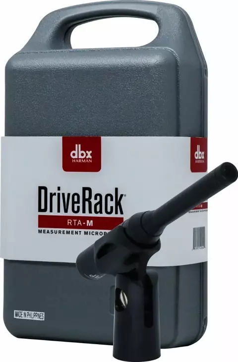 MICROFONE PARA ANALISE DE AUDIO DBX RTA-M DRIVERACK