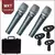 KIT COM 3 MICROFONES PRO BTM-57A na internet