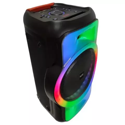 CAIXA DE SOM RECARREGÁVEL C/ BLUETOOTH MIC S/ FIO NDR128