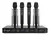 MICROFONE PROFISSIONAL QUADRUPLO LYCO UH164M UHF MULT.