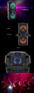 CAIXA DE SOM RECARREGÁVEL BLUETOOTH USB CA400 200W LENOXX na internet