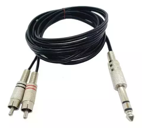CABO 2RCA+1P10 3MTRS