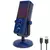 Microfone USB com Reverb/Cancelamento de Ruído/RGB/Monitoramento - loja online
