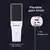 kIT Microfone Condenser USB RGB com Braço Articulado Branco