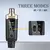 Sistema conversor de microfone sem fio XLR configuração automática na internet