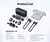 BOYA BOYALINK 3 Mini microfone de lapela profissional sem fio para iPhone USB-C - Drio Áudio Profissional e Acessórios