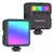 Luz LED RGB portátil Mini para Câmera,Smartphone e mais