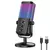 Microfone USB com Reverb/Cancelamento de Ruído/RGB/Monitoramento - comprar online
