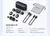 BOYA BOYALINK 3 Mini microfone de lapela profissional sem fio para iPhone USB-C - Drio Áudio Profissional e Acessórios