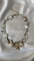Collar piedras con estrella de mar
