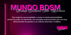 Banner da categoria Mundo BDSM Sado