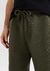 Bermuda De Moletom Masculina Básica Com Amarração - comprar online