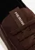Tênis masculino knit - marrom - AQF