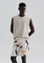 Imagem do Bermuda Masculina Floral Em Linho