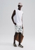 Bermuda Masculina Floral Em Linho - comprar online