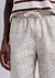 Bermuda Masculina Floral Em Linho - AQF